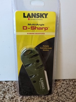 Lansky D-Sharp Diamond Portable Multi-Angle Knife Sharpener, 600/800gr - D-SHARP