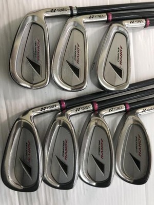 YONEX Right Handed Iron Set Cyberstar NanoV 5-9,P,S Nanospeed shaft Flex R1