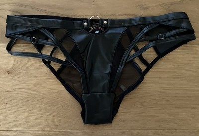 Hunkemöller Private Collection Brazilian Slip Gr. M schwarz sexy Dessous