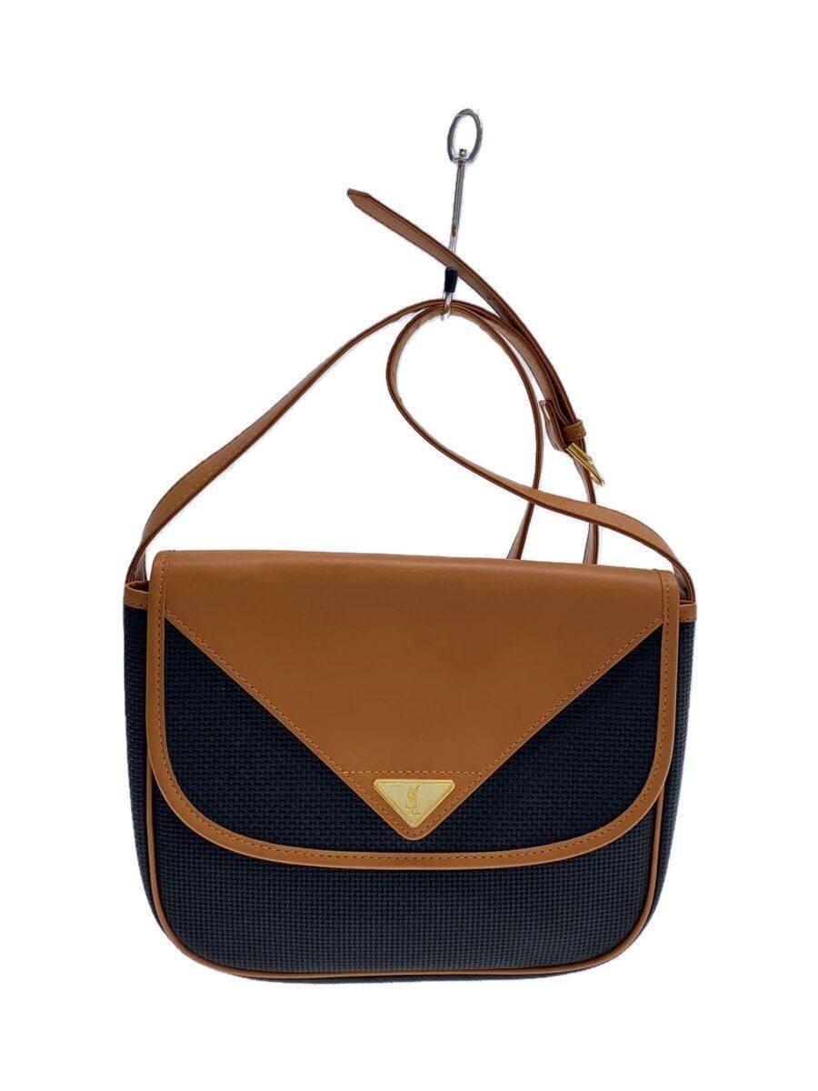 Borsa a tracolla Yves Saint Laurent in pelle nera usata