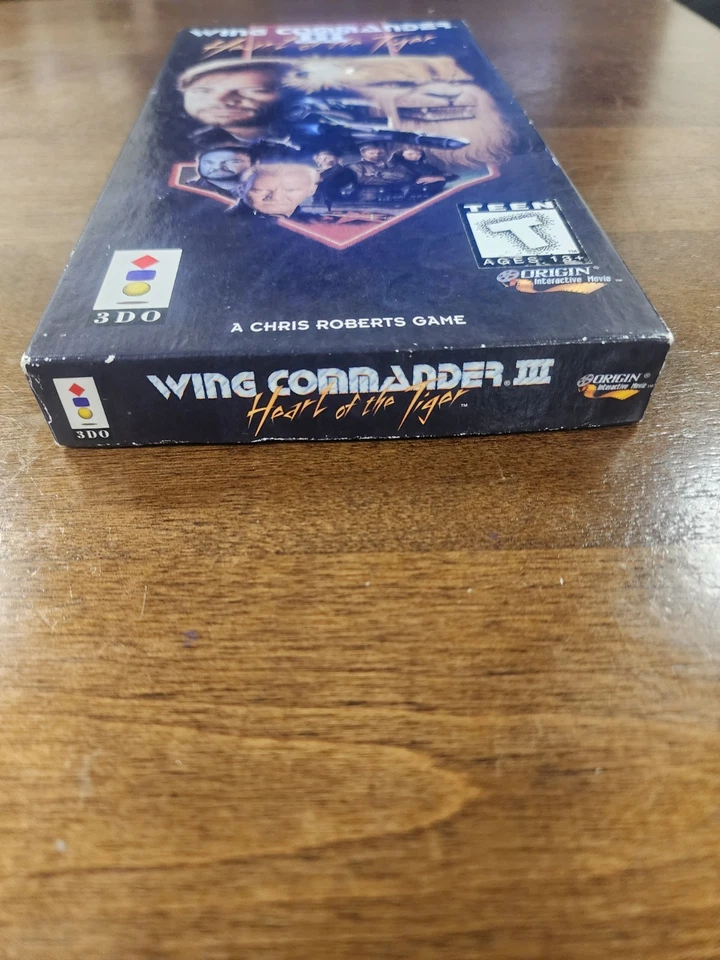 Wing Commander III 3 Heart of the Tiger Mark Hamill John Rhys Davies Wilson 3DO - Image 4 of 4