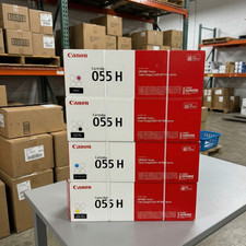 Canon 055H High-Yield Toner 4-Color Set CMYK For MF743Cdw MF741Cdw