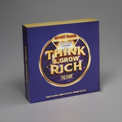 Think & Grow Rich The Game Napoleon Hill Board Game New Sealed Success Wealth