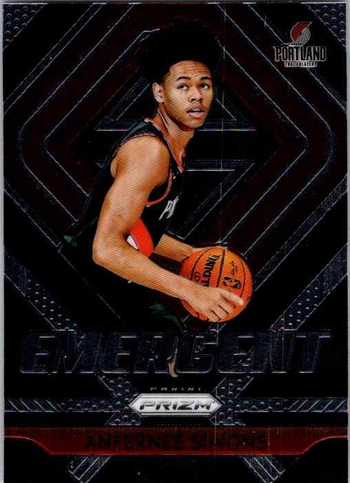 2018-19 Panini Prizm #24 Anfernee Simons Emergent