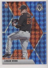 2020 Panini Chronicles Mosaic Blue Prizm /99 Logan Webb #23 0a9a