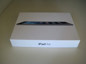 EMPTY BOX ONLY iPad Air Wifi 16GB Space Gray NO TABLET Model PD785LL