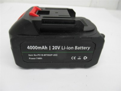PC18-MT5S2P-20G , 20 V , 4.0 AH lithium Ion Battery