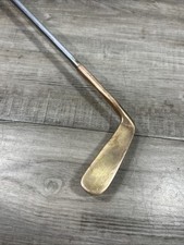 Vintage Macgregor 306 Brass Putter Mallet Vtg Golf Putter Shinny Beautiful
