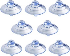 HSTECH 8 Pack EZ Pass Holder Suction Cup Compatible with AutoBoxClub Black
