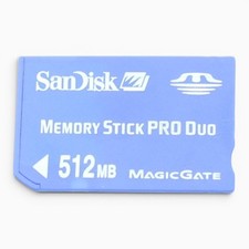 Sandisk Memory Stick pro Duo Magicgate Memory Card Storage Medium 512MB 512