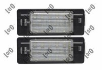 Abakus Kennzeichenleuchte L37-210-0008LED FüR Opel