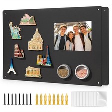 2Pack Magnet Board,17" x 12"Magnetic Board for Wall for Magnets,Display Magne...