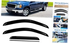 Window Guards Compatible with 19-24 Chevy Silverado GMC Sierra Extended Cab
