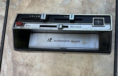 Vintage Car 8-track Tape Player And 12 8 Track Tapes