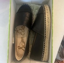 NEW Sam Edelman Krissy Espadrille Cap Toe Flats Size 6.5