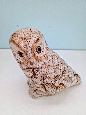 Pigeon Forge Pottery Owl 4-1/2'' tall marked on the bottom as shown