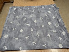 Ailemei KING SIZE Cooling Blanket For Hot Sleepers Grey With Ocean Decor 