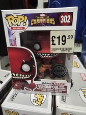 Image of FUNKO POP VINYL MARVEL GAMERVERSE CONTEST OF CHAMPIONS VENOMPOOL #302 RARE NEW