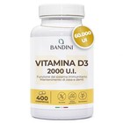 Bandini® Vitamina D 400 compresse 2000 UI (Scorta 1+ Anno) - Vitamina D3 Pura