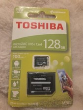 TARJETA DE MEMORIA TOSHIBA MICROSD SDXC UHS-I 128 GB 100 MB/S CLASE 10