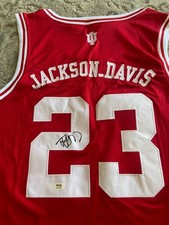 Trayce Jackson Davis Signed Autograph Auto Indiana Hoosiers Red Jersey PSA/DNA