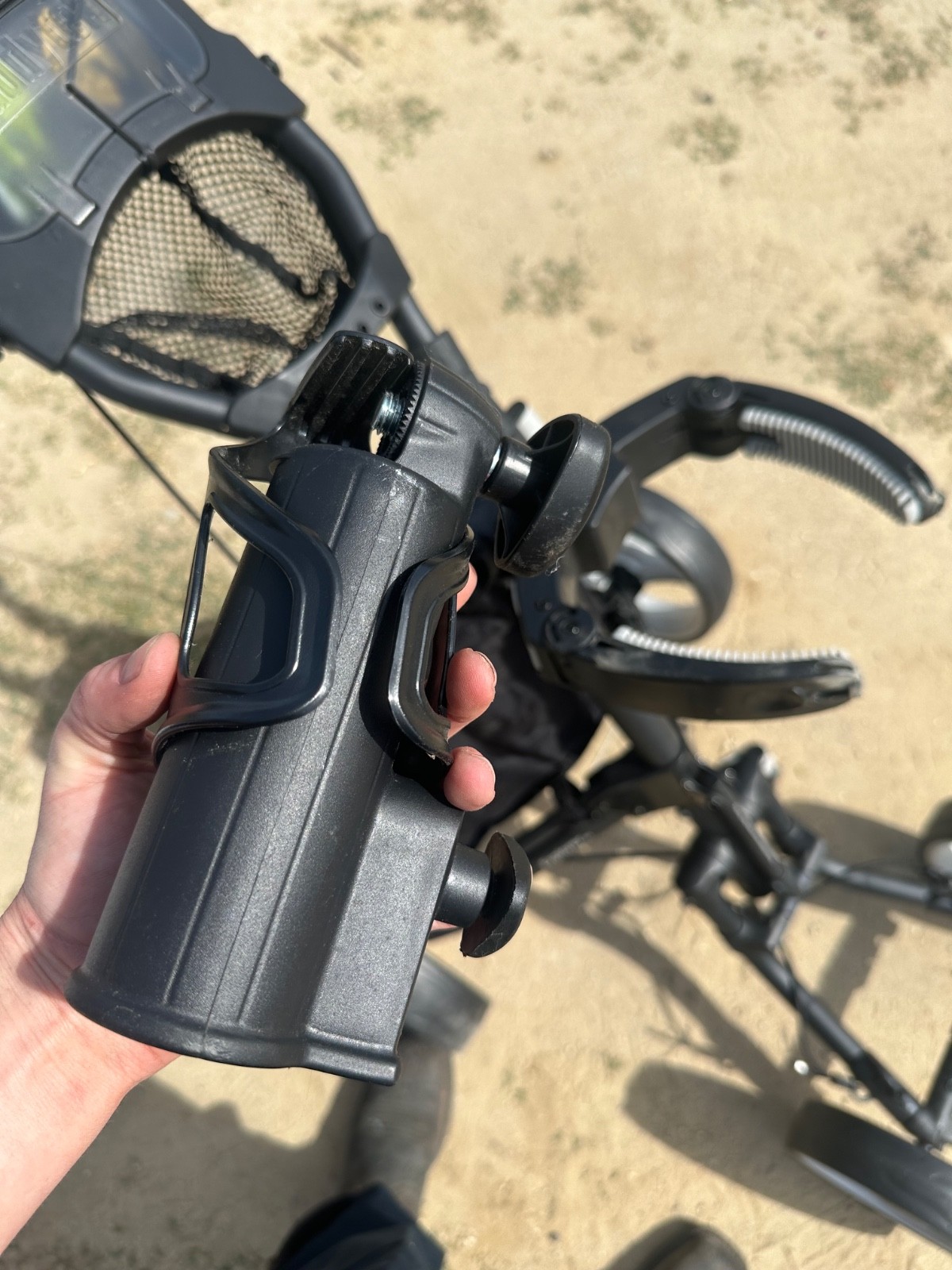 CaddyTek Explorer Version 8, Dark Grey Golf Push & Pull Carts