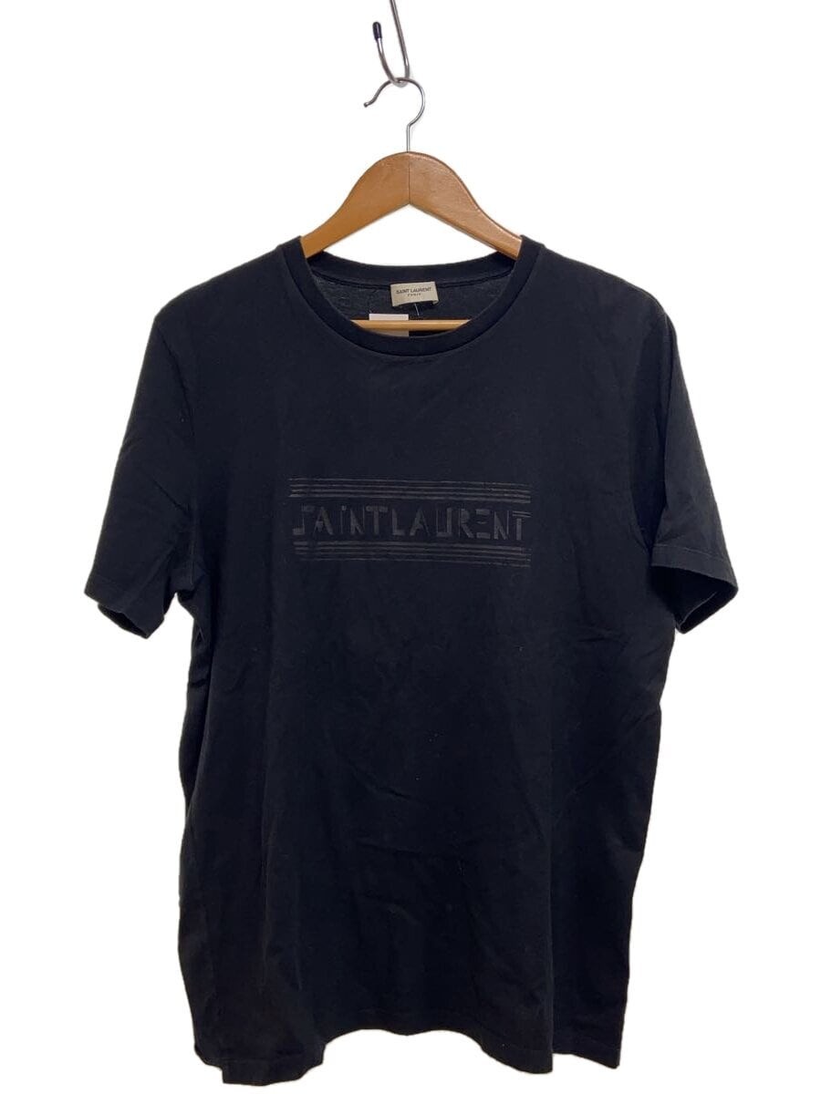 T shirt SAINT LAURENT nera M usata