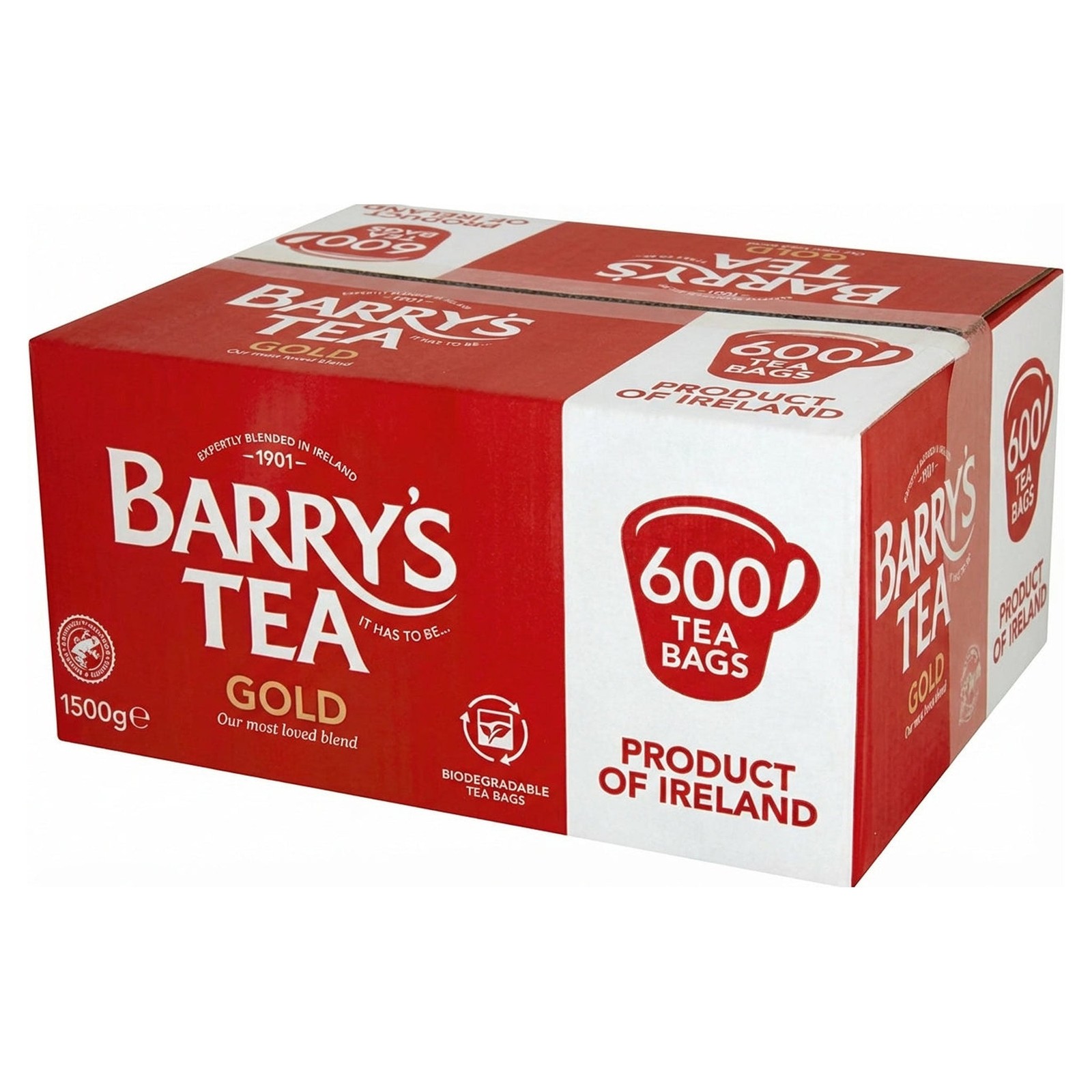 Barry’s Catering 600 Gold Blend Irish Tea Premium Blend 600g