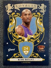 Kobe Bryant 2009-10 Panini Crown Royalty Roya...