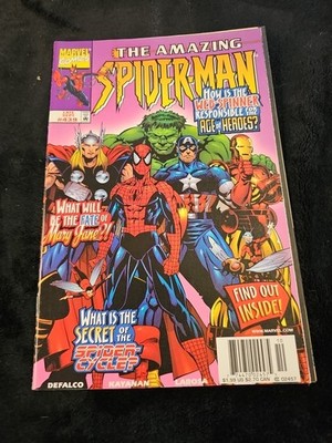 Marvel Comics Amazing Spider-Man #439  1998 Avengers Appearance