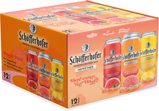 Schofferhofer Happy Pack, Grapefruit, Pineapple, and Watermelon and Mint Flavou