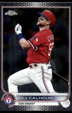 Kole Calhoun 2022 Topps Chrome Sonic #17 Rangers MLB READ FREE SHIP AutographDen