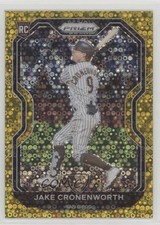 2021 Panini Prizm Tier III Gold Donut Circle 10/10 Jake Cronenworth #235 2o7