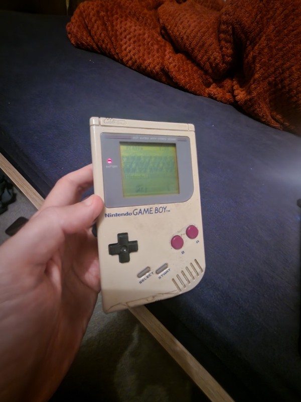 Nintendo Game Boy Handheld Console (Original/Grey Model - 1989)