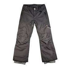 Boulder Gear Snow Pants Boys XS Black Insulated Cargo Ski Snowboard Winter