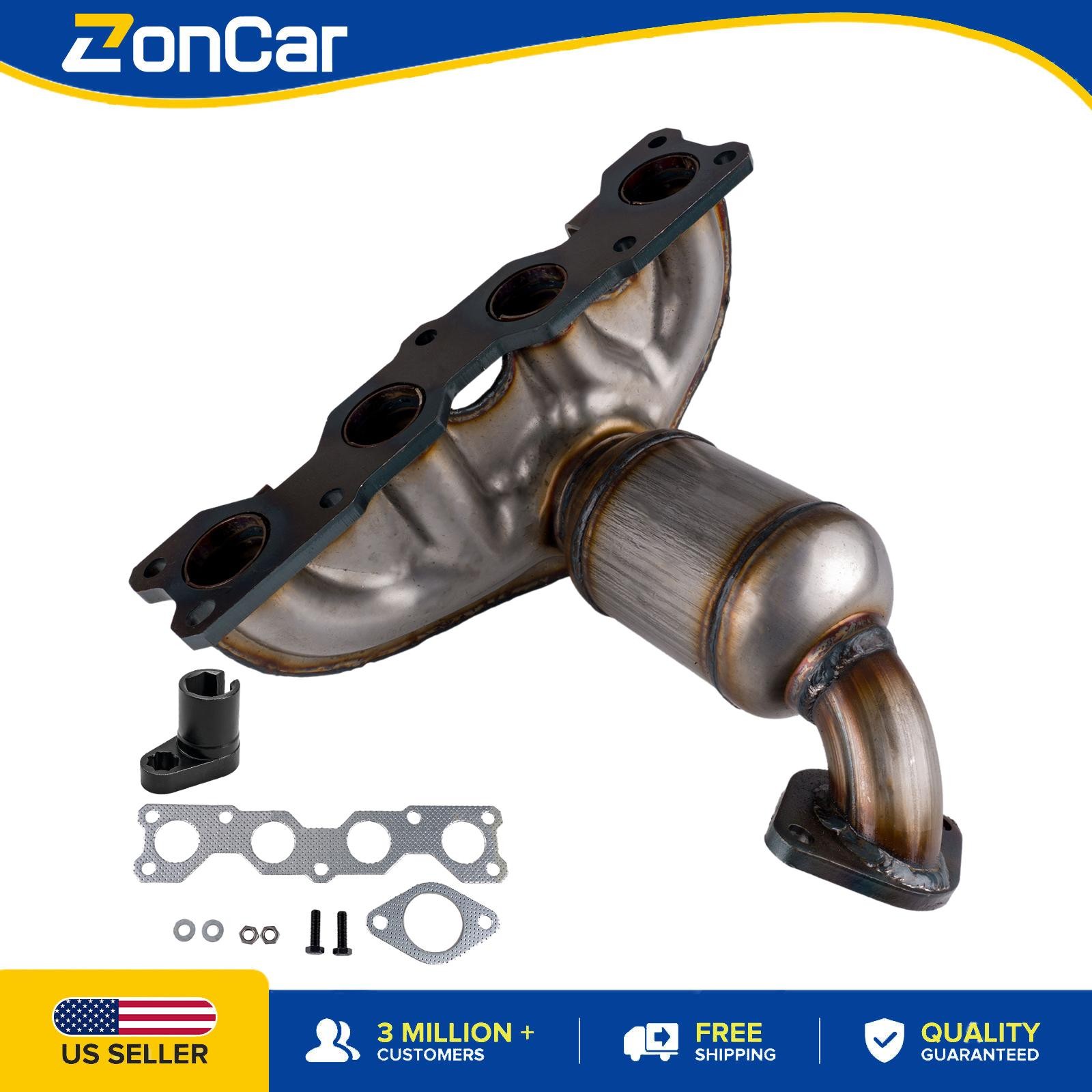 Fits 2009-2014 Hyundai Sonata 2.4L Front Catalytic Converter 17454 EPA 641461