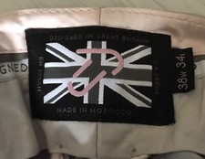 Ian Poulter - Limited Edition Mens British Check Golf Trousers - W38” L33”