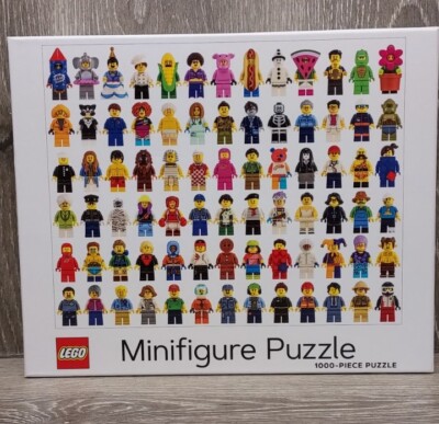 Lego Minifigure 1000-Piece Puzzle New