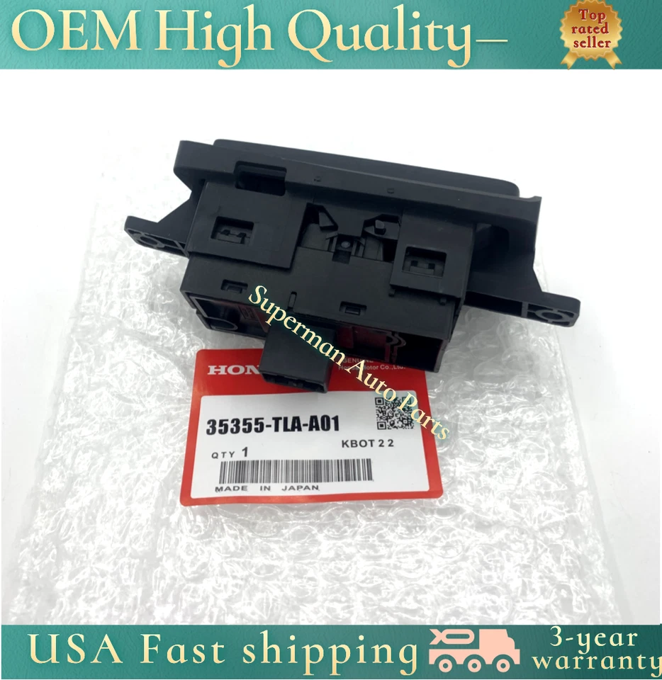 OEM For 2017-2022 Honda CR-V New Electronic Hand Brake Button Parking Switch - Image 4 of 4