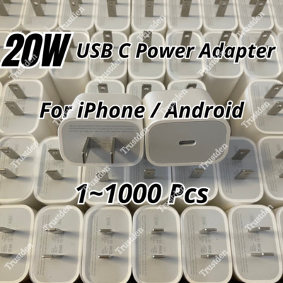 Wholesale 20W USB-C Type-C Power Adapter Fast Charger For iPhone 14 13 12 11 XR