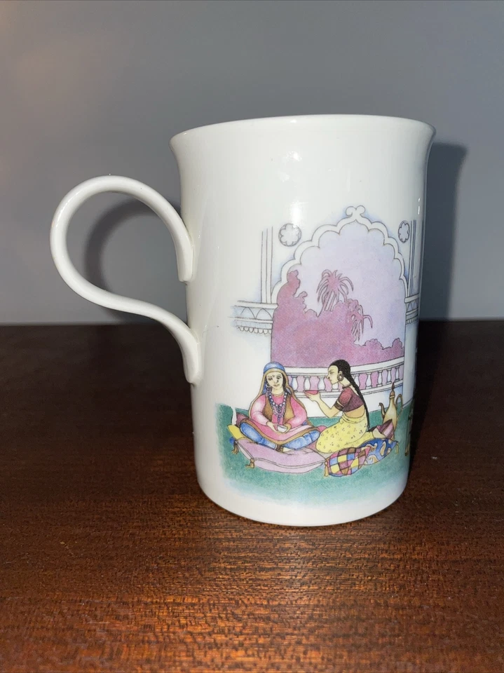 Churchill Far Pavilions Mug Cherry Denman Bone China - Image 4 of 4