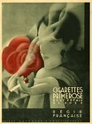 PUBBL.1931 CIGARETTES PRIMROSE TOBACCO CIGARETTES WOMEN ELEGANCE SMOKE PONTY