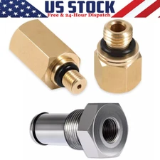 Oil Fuel Rail Adapter IPR Valve Air Test Fitting For 03-10 Ford 6.0L Powerstroke