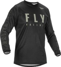 Image of Fly Racing F-16 2022 Jersey (375-920M) | Black / Grey | Size M