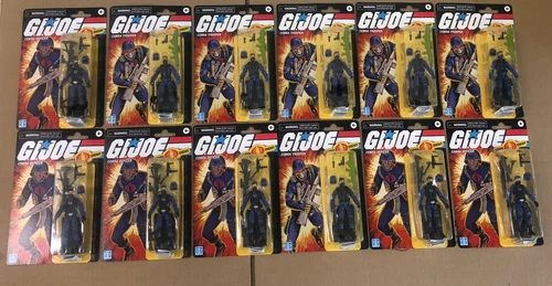 Lot Of 12 NEW 2021 G.I. Joe Retro Cobra Trooper & Officer 3.75” Action Figures