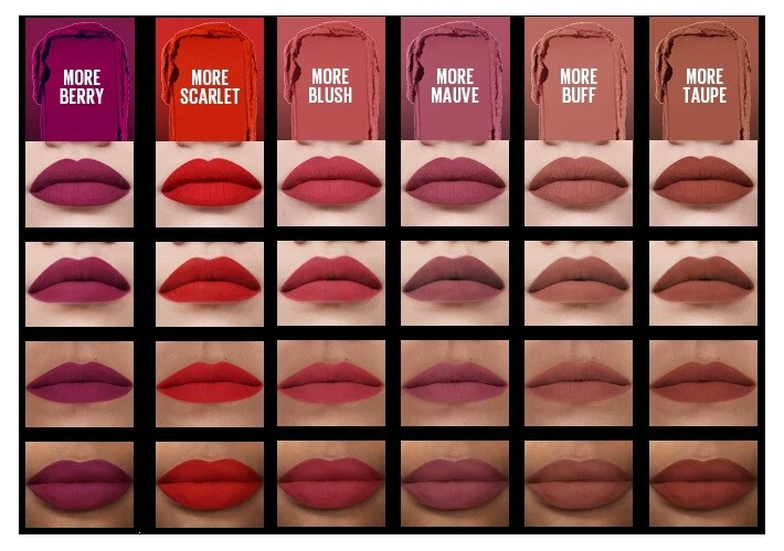 Maybelline cheap lipstick shades