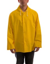 Tingley J53107-XL Yellow Rain Jacket with Hood .35MMM XL