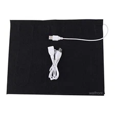 USB Heating Pad 5V Electric Cloth Heater Pad Heating Element for Clothes Seat 