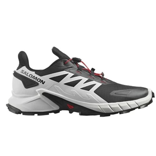 Salomon Supercross 4 Men's Hiking Outdoor Sport Shoes "White/Black" - 第 1/5 張圖片