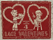 HTF VTG EARLY 19OO'S VALENTINES DAY CARD EMPTY ENVELOPE PLEASE SEE ALL PICS TLC